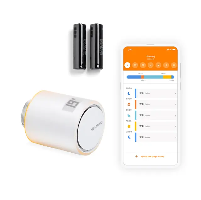 Netatmo Tête Thermostatique Connectée