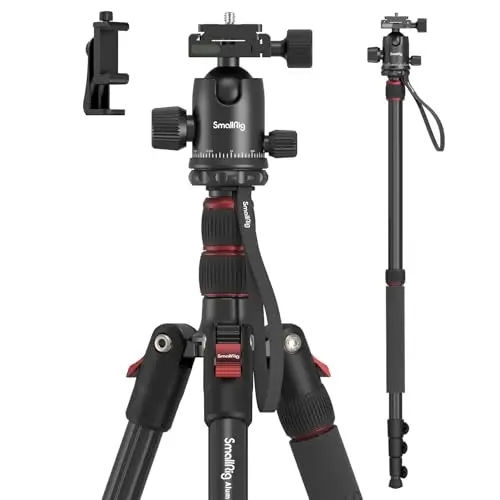 smallrig ct-10 trépied photo aluminium