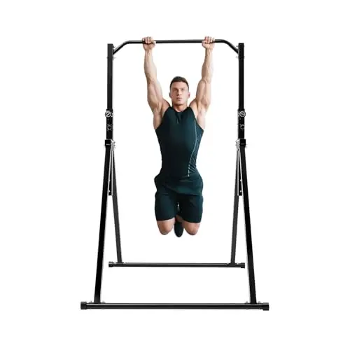 Barre de traction réglable en hauteur jusqu'à 200 kg – Barre de traction autoportante pour la maison, appareil d'entraînement pour tractions, dips et abdominaux, stable et pliable, accessoires de