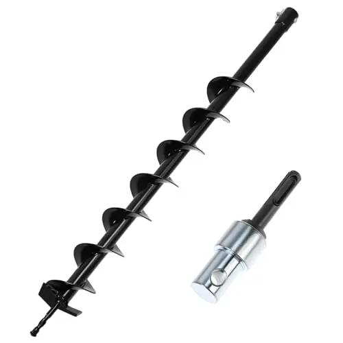 Perceuse de terre 80 mm avec SDS Plus – Forets précis, haute stabilité et longue durée de vie