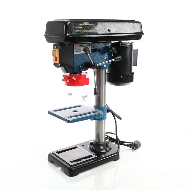 XPOtool Perceuse à colonne d’établi 500W Perceuse Laser Mandrin 1,5-16mm 500-2500 tr/min Forage