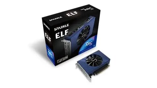 Sparkle Intel Arc A380 ELF, 6 Go GDDR6, Ventilateur Unique, SA380E-6G