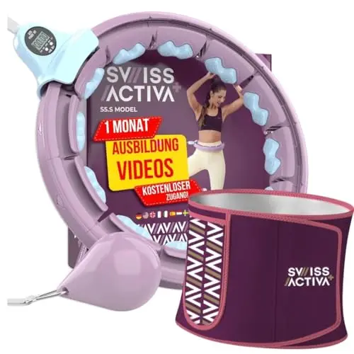Swiss Activa+ S5.S Cerceau de Fitness Lesté Silencieux
