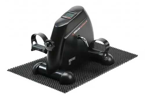 Ultrasport Mini Bike, vélo d'exercice Compact, Exercice pour Les Bras et Les Jambes, Exercice à pédales, idéal pour Les Personnes âgées
