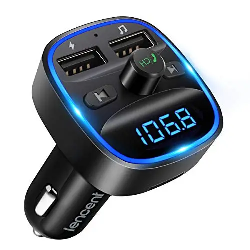 LENCENT T25 Transmetteur FM Bluetooth