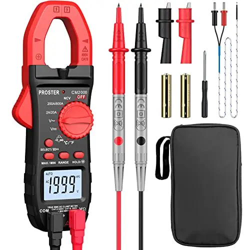 Proster CM2000C Pince Ampèremétrique