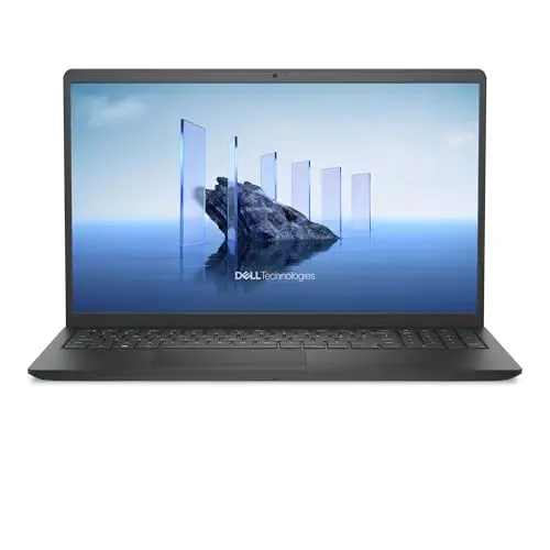 Dell 15 Ordinateur Portable DC15250 15.6'' FHD (1920x1080) 120Hz, Intel Core i7-1355U, Intel UHD Graphics, RAM DDR4 16Go, SSD 512Go, Windows 11 Home, Clavier rétroéclairé QWERTY - Carbone