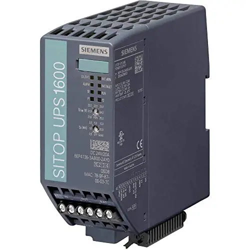 Siemens SITOP – Alimentation Alimentation ups1600 Sai 20 A Ethernet
